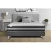 Image de VITALIT Ensemble VITALSPRING ZEN sommier Kit gris 140 x 190 cm