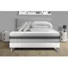 Image de VITALIT Pack prêt a dormir VITALMEMO BACK sommier Kit blanc 140 x 190 cm
