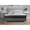 Image de VITALIT Pack prêt a dormir VITALMEMO ONE sommier Kit gris 180 x 200 cm