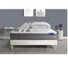 Image de Pack prêt à dormir matelas Ressorts ensachés+Mémoire de forme ACTIFLEX ZEN 180x200 + sommier KIT blanc + 2 oreillers +couette