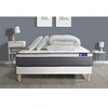 Image de Pack prêt à dormir matelas ACTIFLEX PLUS 160x200 Ressorts ensachés+Mémoire de forme + sommier KIT blanc + 2 oreillers+couette
