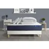 Image de ACTISOM Pack prêt a dormir matelas Ressorts ensaches Memoire de forme ACTIFLEX SLEEP sommier KIT blanc 2oreillers et couette 160 x 200 cm