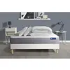 Image de ACTISOM Pack prêt a dormir matelas ACTIFLEX DREAM Ressorts ensaches memoire de forme sommier KIT blanc 2 oreillers et couette 160 x 200 cm