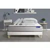 Image de ACTISOM Pack prêt a dormir matelas Ressorts ensaches Memoire de forme ACTIFLEX FORM sommier KIT blanc 2oreillers couette 140 x 190 cm