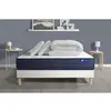 Image de ACTISOM Pack prêt a dormir matelas 2 oreillers et couette ACTIFLEX LIFE Ressorts ensaches Memoire de forme sommier KIT blanc 140 x 190 cm