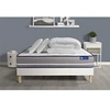 Image de Pack prêt à dormir matelas Ressorts ensachés ACTIFLEX PUR 180x200 3zones de confort + sommier KIT blanc + 2 oreillers+couette