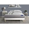 Image de Pack prêt à dormir matelas ACTIFLEX NIGHT 200x200 RESSORTS ENSACHES 3zones confort + sommier KIT blanc + 2 oreillers +couette