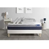 Image de Pack prêt à dormir ACTILATEX CONFORT Matelas Latex + mémoire de forme 200x200 cm + sommier KIT blanc + 2 oreillers + couette