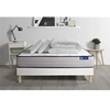 Image de Pack prêt à dormir matelas Latex et Mémoire de forme ACTILATEX FORM 180x200 cm + sommier KIT blanc + 2 oreillers + couette