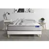 Image de ACTISOM Pack prêt a dormir matelas Latex et Memoire de forme ACTILATEX FORM et sommier KIT blanc 2 oreillers et couette 140 x 190 cm