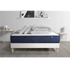 Image de Pack prêt à dormir matelas ACTILATEX LIFE 200x200 cm Latex et Mémoire de forme + sommier KIT blanc + 2 oreillers + couette