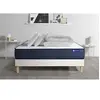 Image de Pack prêt à dormir matelas ACTILATEX LIFE 160x200 cm Latex et Mémoire de forme + sommier KIT blanc + 2 oreillers + couette