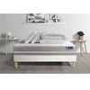 Image de Pack prêt à dormir matelas Latex + mémoire de forme ACTILATEX TOUCH 200x200 cm + sommier KIT blanc + 2 oreillers + couette