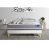 Image de Pack prêt à dormir matelas Latex + mémoire de forme ACTILATEX PUR 140x190cm + sommier KIT blanc + 2 oreillers + couette