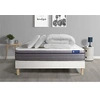 Image de Pack prêt à dormir matelas Mémoire de forme ACTIMEMO ZEN 160x200 7zones de confort + sommier KIT blanc + 2 oreillers +couette
