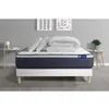 Image de ACTISOM Pack prêt a dormir matelas Memoire de forme 2 oreillers et couette Maxi epaisseur sommier KIT blanc 160 x 200 cm