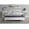 Image de Pack prêt à dormir matelas Mémoire de forme ACTIMEMO ERGO 200x200 cm Maxi épaisseur + sommier KIT blanc + 2oreillers +couette