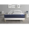 Image de Pack prêt à dormir matelas ACTIMEMO TECH 140x190 Mémoire de forme 5zones de confort + sommier KIT blanc + 2oreillers +couette