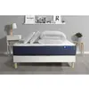Image de ACTISOM Pack prêt a dormir matelas Memoire de forme ACTIMEMO SLEEP 5 zones confort sommier KIT blanc 200 x 200 cm