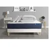 Image de Pack prêt à dormir matelas Mémoire de forme ACTIMEMO SLEEP 200x200 5zones confort + sommier KIT blanc + 2 oreillers + couette