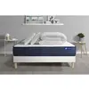 Image de ACTISOM Pack prêt a dormir matelas ACTIMEMO LIFE Memoire de forme 5 zones de confort sommier KIT blanc 160 x 200 cm