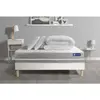 Image de ACTISOM Pack prêt a dormir matelas Memoire de forme ACTIMEMO TOUCH 3 zones confort sommier KIT blanc 180 x 200 cm