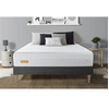 Image de Ensemble matelas 180 x 200 cm Memo bio - Mousse à mémoire de forme - Ep : 26 cm - Equilibré - sommier kit Gris