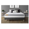 Image de Ensemble matelas 160 x 200 cm Memo zen - Mousse à mémoire de forme - Ep : 26 cm - Ferme - sommier kit Gris