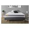 Image de Ensemble matelas 140 x 200 cm Memo plus - Mousse à mémoire de forme - Ep : 24 cm - Ferme - sommier kit Gris