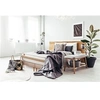 Image de Ensemble sommier matelas LE RAFFINE 200x200cm Ressorts ensachés + Mémoire de forme BioVisco - Maxi épaisseur 26cm + double sommiers Beige