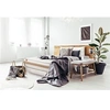 Image de Ensemble sommier matelas LE RAFFINE 140x200cm Ressorts ensachés + Mémoire de forme BioVisco - Maxi épaisseur 26cm + sommier kit Blanc