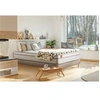 Image de Ensemble sommier matelas LE PAISIBLE 200x200cm Mémoire de forme BioVisco - Ep. 24cm + sommier kit Beige