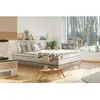 Image de Marmottes & Co Ensemble LE PAISIBLE Memoire de forme BioVisco sommier kit Beige 180 x 200 cm