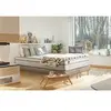 Image de Ensemble sommier matelas LE PAISIBLE 200x200cm Mémoire de forme BioVisco - Ep. 24cm + double sommiers Beige