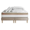Image de Pack prêt à dormir matelas LE COSY 180x200cm Mémoire de forme - Ep. 30cm + double sommiers Beige + 2 oreillers + couette