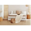 Image de Ensemble sommier matelas LE COSY 140x200cm Mémoire de forme 7 zones de confort - Ep. 30cm + sommier kit Blanc