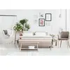 Image de Ensemble sommier matelas LE DOUX 140x190cm Mémoire de forme 3 zones de confort - Ep. 24cm + sommier kit Beige