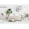 Image de Ensemble sommier matelas LE DOUX 90x190cm Mémoire de forme 3 zones de confort - Ep. 24cm + sommier kit Blanc