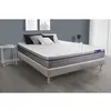 Image de ACTISOM Ensemble matelas Ressorts ensaches Memoire de forme ACTIFLEX ZEN Maxi epaisseur 7 zones de confort sommier KIT gris 180 x 200 cm
