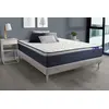 Image de Ensemble matelas Ressorts ensachés+Mémoire de forme ACTIFLEX MAX 140x190 cm Maxi épaisseur 7zones confort + sommier KIT gris