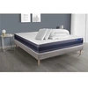 Image de Pack prêt à dormir matelas Ressorts ensachés+Mémoire de forme ACTIFLEX MORPHO 140x190 + sommier KIT gris +2oreillers+couette