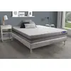 Image de Ensemble matelas ACTIFLEX RELAX Ressorts ensachés + mémoire de forme 140x190 Max épaisseur 5zones confort + sommier KIT gris
