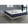 Image de ACTISOM Pack prêt a dormir matelas ACTIFLEX TECH Memoire de forme Maxi epaisseur sommier KIT gris 2 oreillers couette 140 x 200 cm