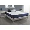 Image de ACTISOM Ensemble matelas Ressorts ensaches et Memoire de forme ACTIFLEX SLEEP 5 zones de confort sommier KIT gris 90 x 190 cm
