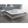 Image de Pack prêt à dormir matelas ACTIFLEX DREAM Ressorts ensachés + mémoire de forme 140x200 + sommier KIT gris +2oreillers+couette