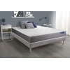 Image de Ensemble matelas ACTIFLEX DREAM Ressorts ensachés et mémoire de forme 180x200 cm 5zones de confort + sommier KIT gris