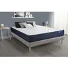 Image de ACTISOM Ensemble matelas ACTIFLEX LIFE Ressorts ensaches et Memoire de forme 5 zones de confort avec sommier KIT gris 180 x 200 cm