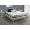 Image de Ensemble matelas 140x190 ACTIFLEX SOFT 3zones de confort + sommier KIT gris