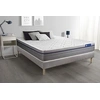 Image de Ensemble matelas Latex+Mémoire de forme ACTILATEX ZEN 180x200 Maxi épaisseur 7zones de confort + sommier KIT gris