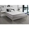 Image de ACTISOM Ensemble matelas Latex et Memoire de forme ACTILATEX FORM 5 zones de confort sommier KIT gris 160 x 200 cm